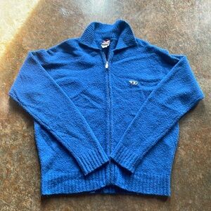 Blue Diesel Zip Up Collared Sweater XL